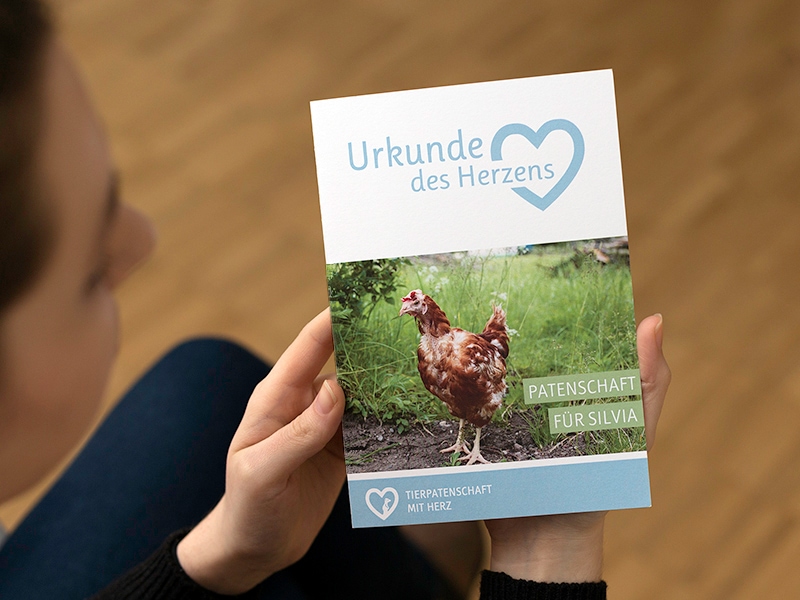 Cover der Urkunde des Herzens